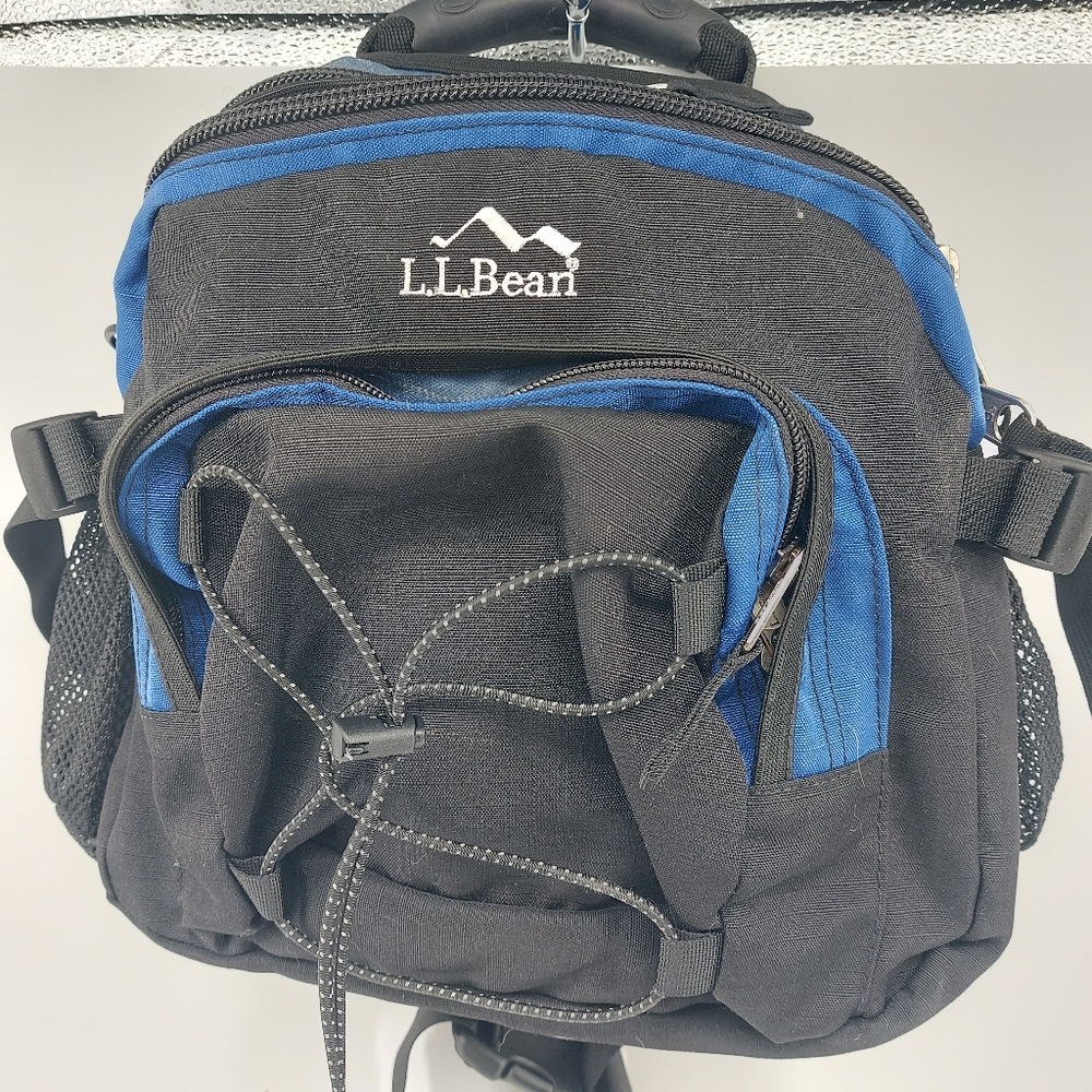 L.L.Bean Waist Pack Black and Blue